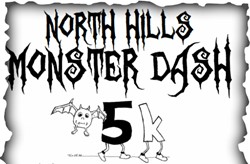 North Hills High School Hands for Service and Student Council host Monster Dash 5K and Spooky Stroll