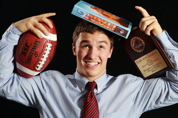 Salem News Student-Athlete Nominee Dylan Mann, Masconomet Regional High School. Mann, a two-sport standout for the Chieftans (Football and Lacrosse), whos favorite subject is Science, also is a member of the SERT program at Masconomet. He will take the second half of a certification test later this spring, while also playing midfield in lacrosse. Mann was named to the Super 26 Team for the State of Massachusetts and CAL MVP in his senior football season. David Le/Salem News