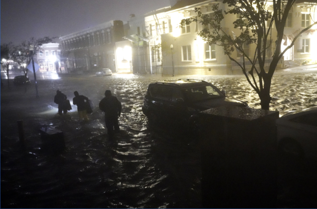Flooding seen in Pensacola, Florida