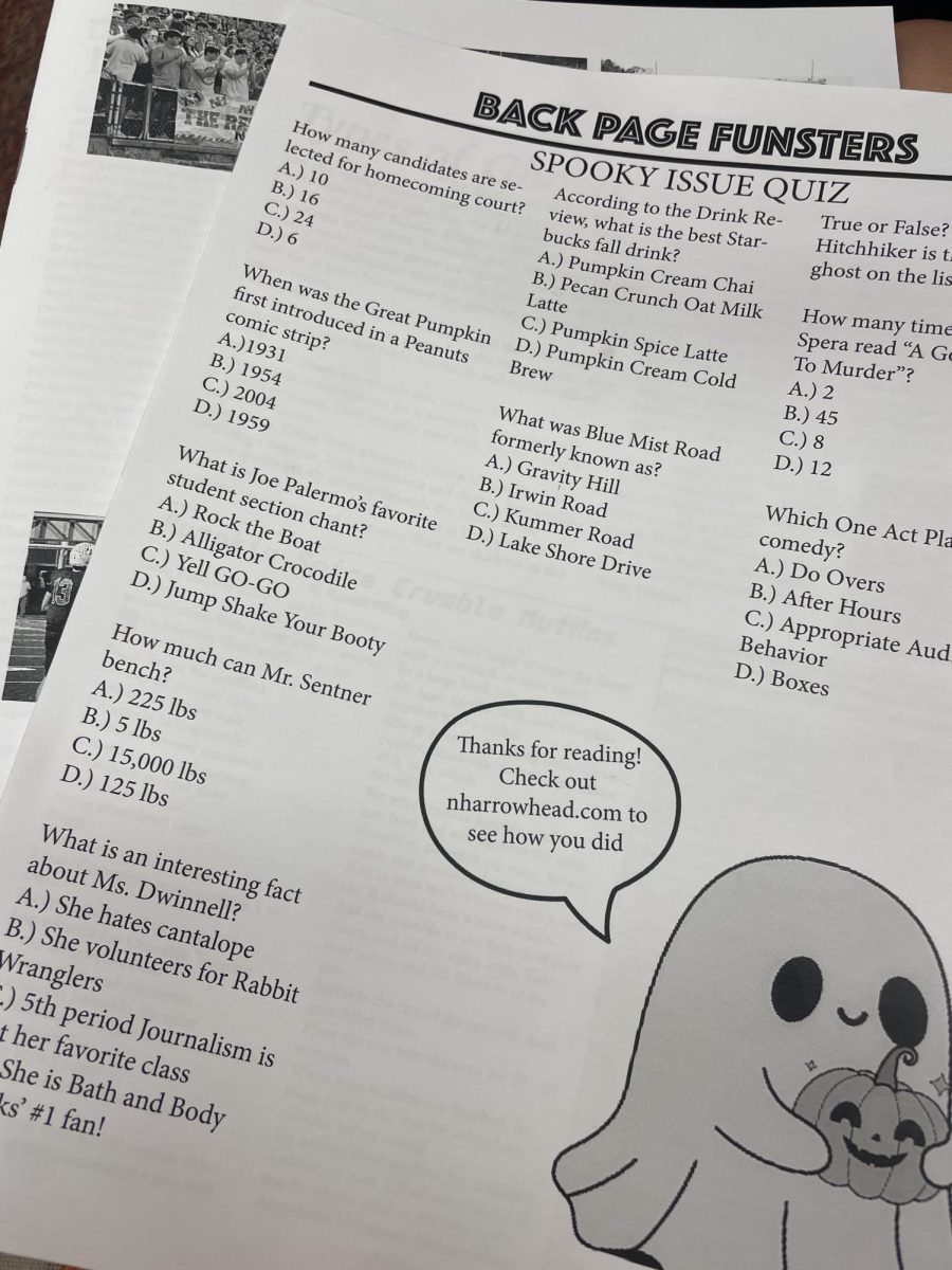 Spooky Issue Quiz Answer Key